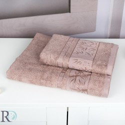 Bambusz frottír törölköző hamvas