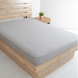 Gumis lepedő 160/200 ranforce szürke