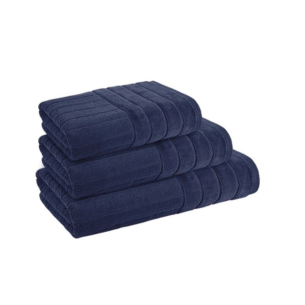 Luxus plüss törölköző Denim 70/140
