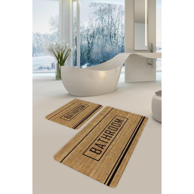 60/90 cm Frottír szőnyeg otthonra vagy fürdőbe Bathroom