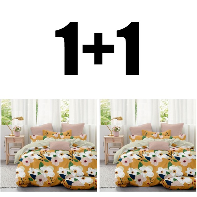 2 db - Egyszemélyes ágynemű Talasa microsatin