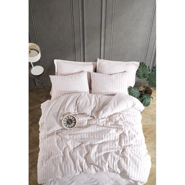 Egyszemélyes ágynemű Road Beige luxus