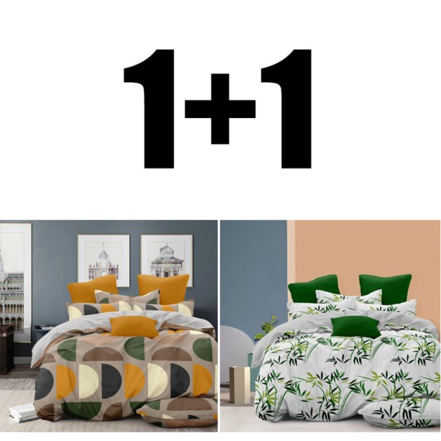 2 db - egyszemélyes ágyneműgarnitúra Artist és Bamboo microsatin