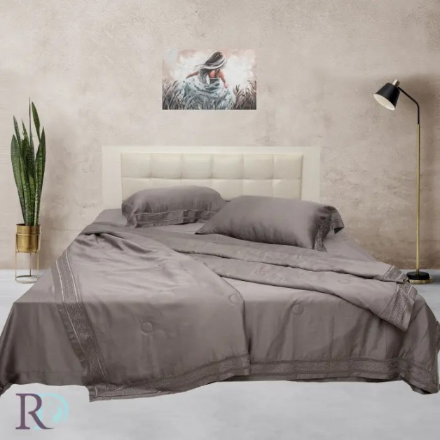 Tencel ágyneműhuzat Grey nyári paplannal