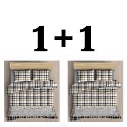 Két darab 1+1 pamut ágyneműhuzat Forest – 5 részes