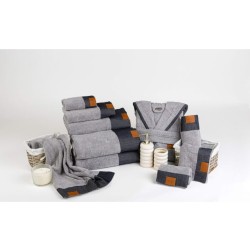 Frottír törölköző Denim 70/140 szürke