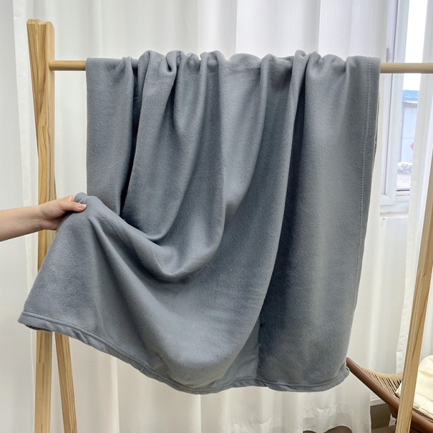 Retro szürke polár takaró otthonra és kertbe 150/200