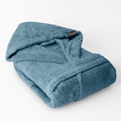 Fresh fürdőköpeny L/XL kék – 100% pamut