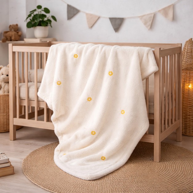 Puha baba takaró virágokkal Wellsoft