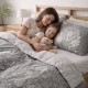 Egyszemélyes ágyneműhuzat ranforce pamut Elegance