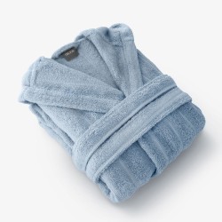 Pamut fürdőköpeny Varadero kék színben L/XL
