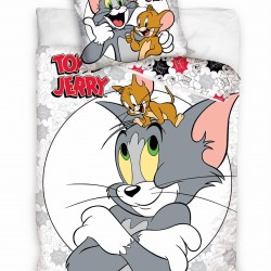 Tom és Jerry pamutszatén ágynemű 2