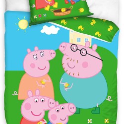 Kék Peppa malac gyerek ágynemű